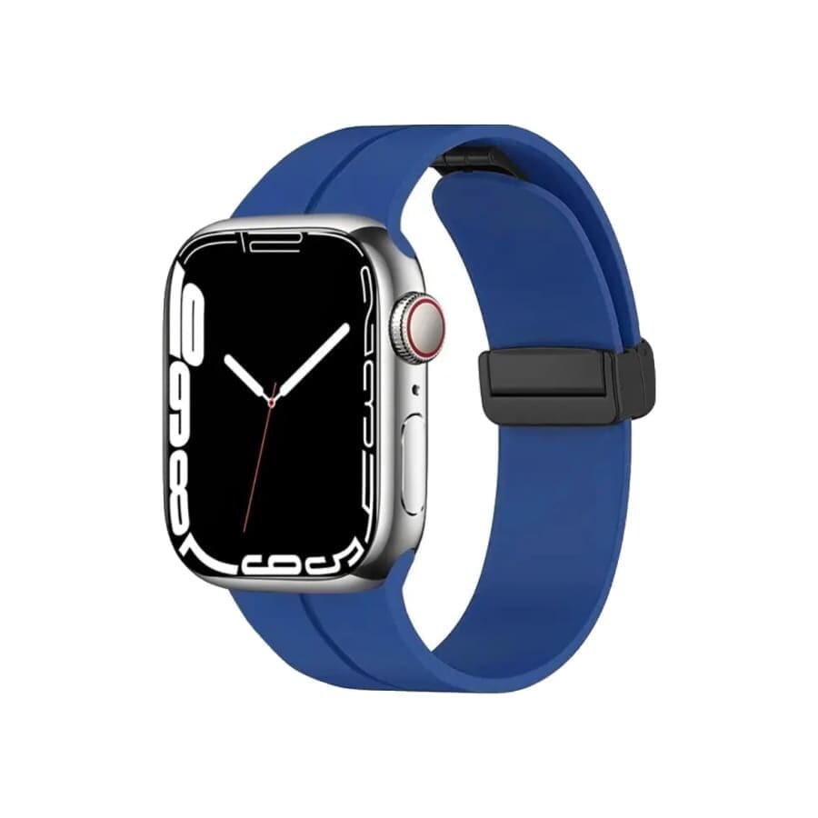 Gadget Store- Silicone Strap with Steel Buckle for Apple