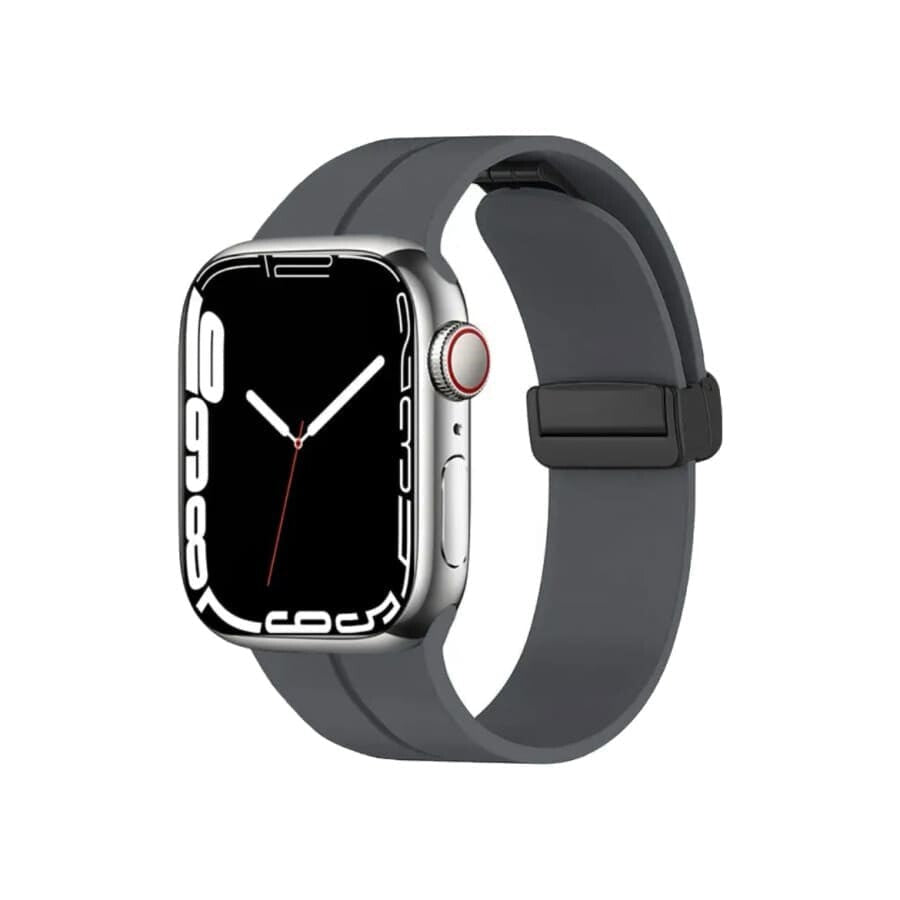 Gadget Store- Silicone Strap with Steel Buckle for Apple