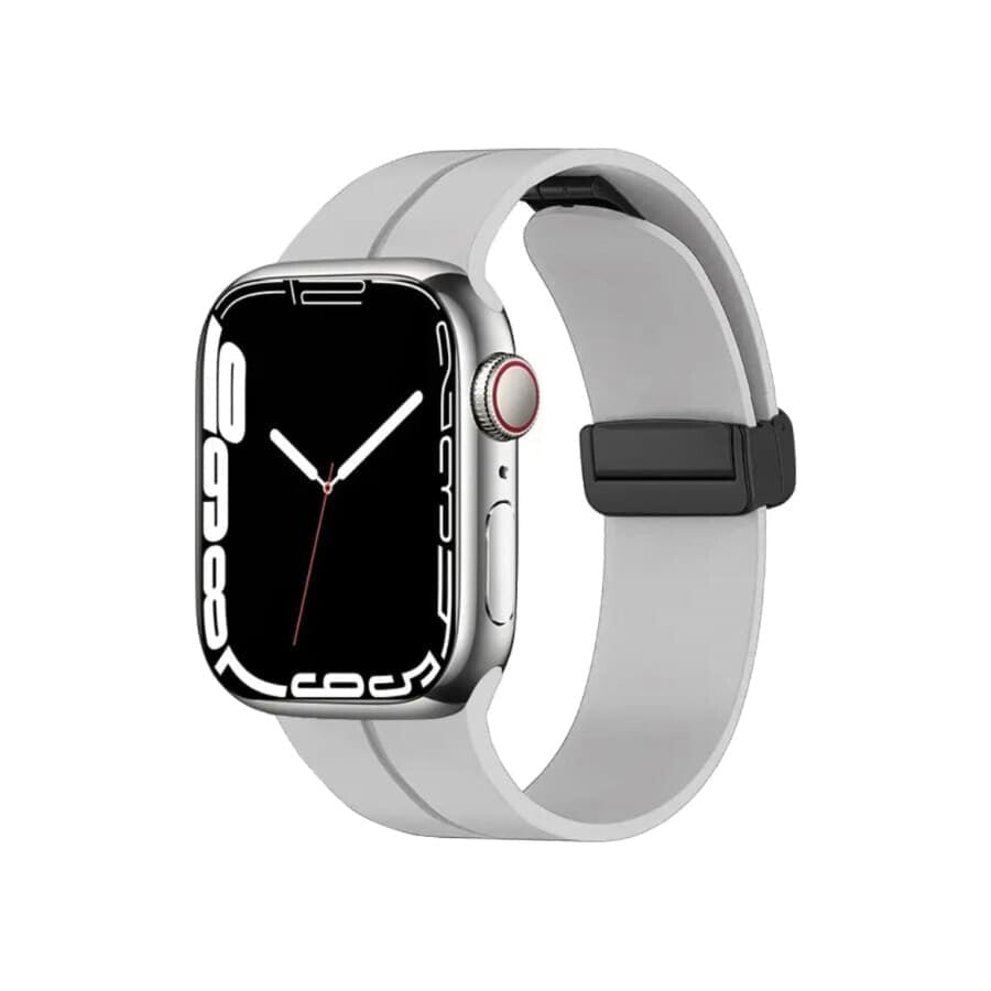 Gadget Store- Silicone Strap with Steel Buckle for Apple
