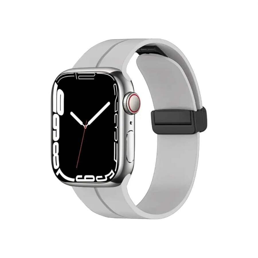 Gadget Store- Silicone Strap with Steel Buckle for Apple