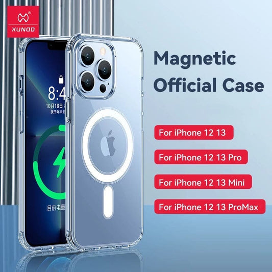 Gadget Store - xundd كفر شفاف Magsafe للأيفون- شفاف XUNDD