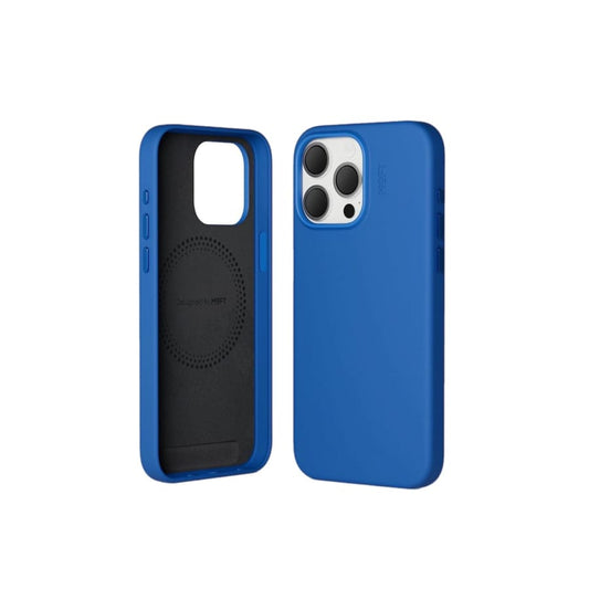 MOFT Leather MOVAS Magsafe Cover - أزرق / ايفون 16 برو ماكس