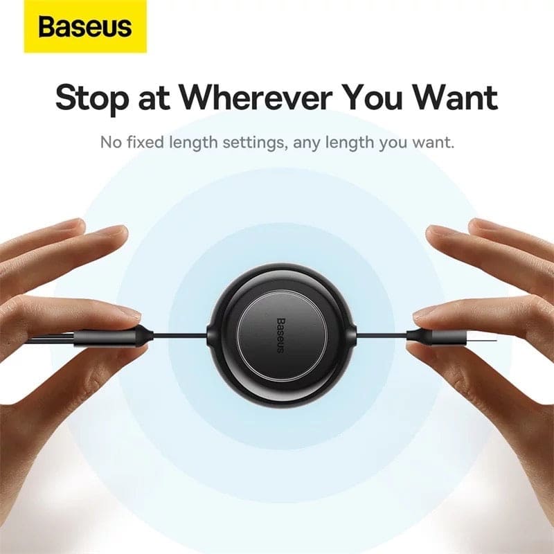 Series Retractable 3 in 1 Charger | Baseus 3 in 1 Charger